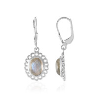 Boucles d'oreilles en argent et Labradorite