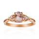 Bague en or et Morganite AAA (CIRARI)