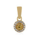 Pendentif en or et Zircon jaune (Adela Gold)