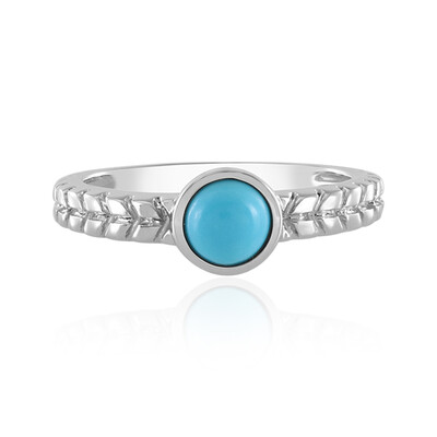 Bague en argent et Turquoise Sleeping Beauty