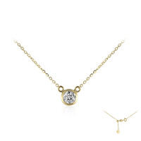 Collier en or et Diamant SI1 (G)