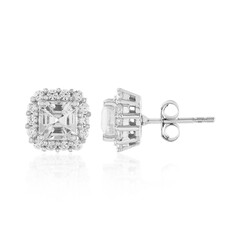 Boucles d'oreilles en argent et Zircon