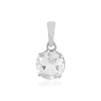 Pendentif en argent et Quartz blanc