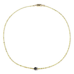 Collier en or et Diamant noir (Adela Gold)