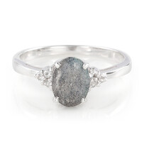 Bague en argent et Labradorite