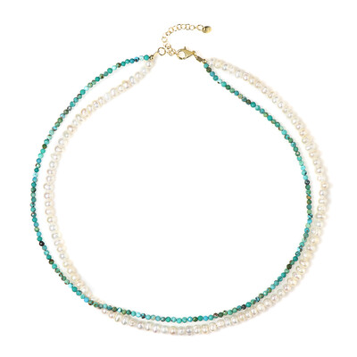 Collier en argent et Turquoise