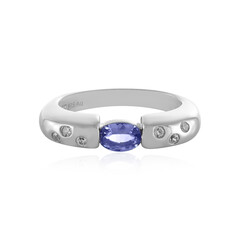 Bague en argent et Tanzanite