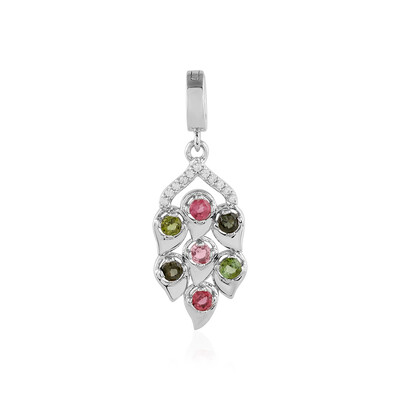 Pendentif en argent et Tourmaline