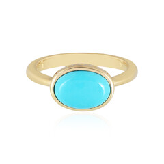 Bague en or et Turquoise Sleeping Beauty