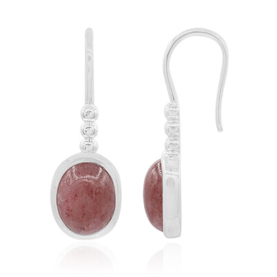 Boucles d'oreilles en argent et Thulite