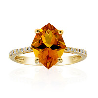 Bague en or et Citrine (CIRARI)