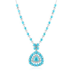 Collier en argent et Turquoise Sleeping Beauty