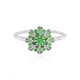 Bague en argent et Grenat Tsavorite