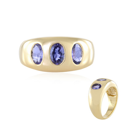 Bague en argent et Tanzanite