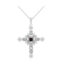 Collier en argent et Grenat