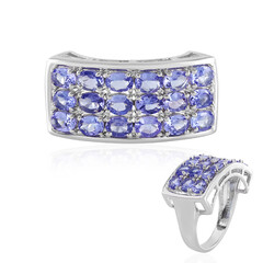 Bague en argent et Tanzanite