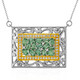 Collier en argent et Kyanite Menthe (Dallas Prince Designs)