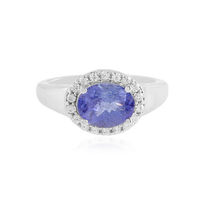 Bague en argent et Tanzanite