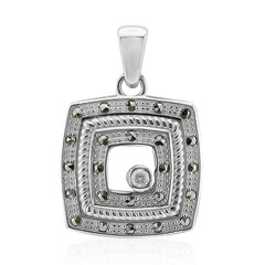 Pendentif en argent et Diamant I2 (J) (Annette classic)