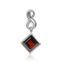 Pendentif en argent et Grenat du Mozambique