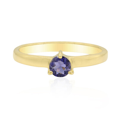 Bague en argent et Iolite