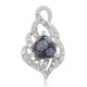 Pendentif en argent et Obsidienne Flocon-de-Neige