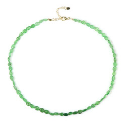 Collier en argent et Tsavorite de Tanzanie (Riya)