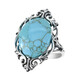 Bague en argent et Turquoise (dagen)