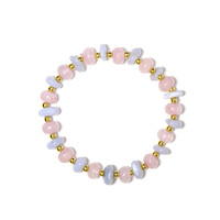 Bracelet et Quartz rose