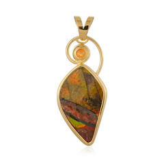 Pendentif en argent et Ammolite