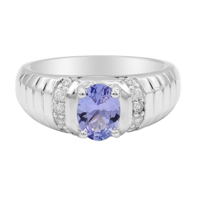 Bague en argent et Tanzanite