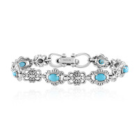 Bracelet en argent et Turquoise Sleeping Beauty (Desert Chic)