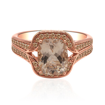 Bague en or et Morganite (Annette)