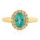 Bague en argent et Apatite bleue