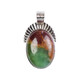 Pendentif en argent et Chrysoprase