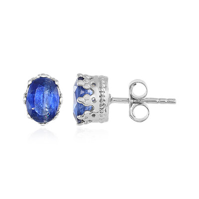 Boucles d'oreilles en argent et Kyanite