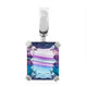 Pendentif en argent et Fluorite multicolore (CUSTODANA)