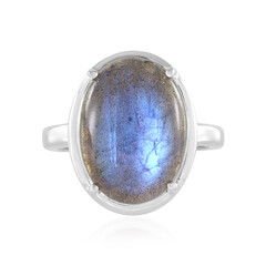 Bague en argent et Labradorite