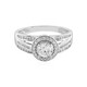 Bague en or et Diamant Flawless (F) (LUCENT DIAMONDS)