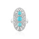 Bague en argent et Turquoise Sleeping Beauty