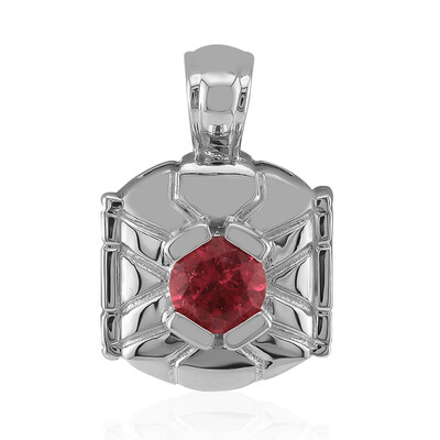 Pendentif en argent et Tourmaline rose du Brésil  (Remy Rotenier)