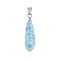 Pendentif en argent et Larimar