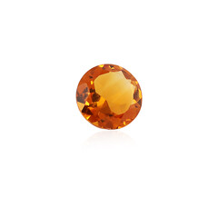  Citrine Madère 0,866 ct (gemme et boîte de collection)