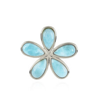 Pendentif en argent et Larimar