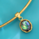 Pendentif en argent et Coquillage d'Abalone (Art of Nature)