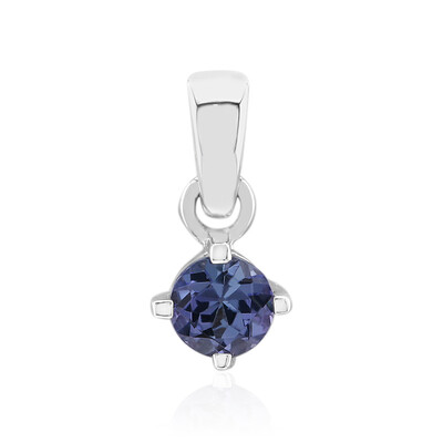 Pendentif en argent et Tanzanite non chauffée