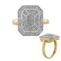 Bague en argent et Diamant I3 (I)