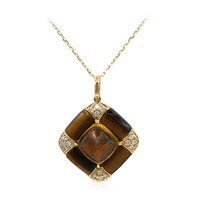 Collier en or et Citrine