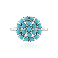 Bague en argent et Turquoise Sleeping Beauty