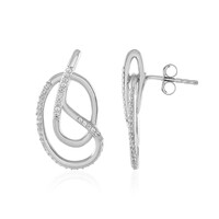 Boucles d'oreilles en argent et Zircon